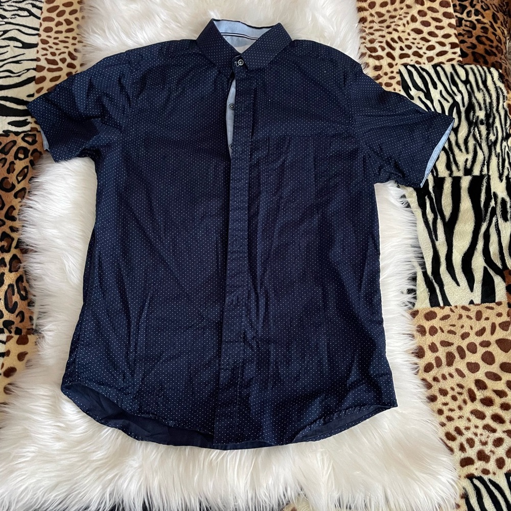 Craft + flow denim shirt mens size small